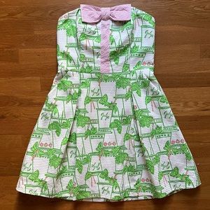 EUC Lilly Pulitzer Leandra Dress in Just Add Mint